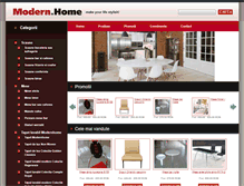 Tablet Screenshot of modernhome.ro