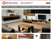 Tablet Screenshot of modernhome.biz